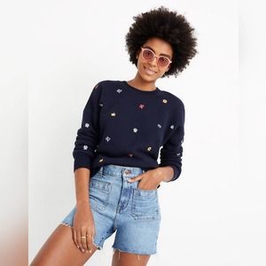 Madewell High Rise Denim Shorts In Beasley Wash 30
